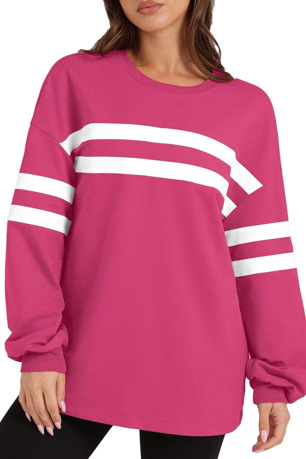 Lifestyle image of product styled for a chic daytime look