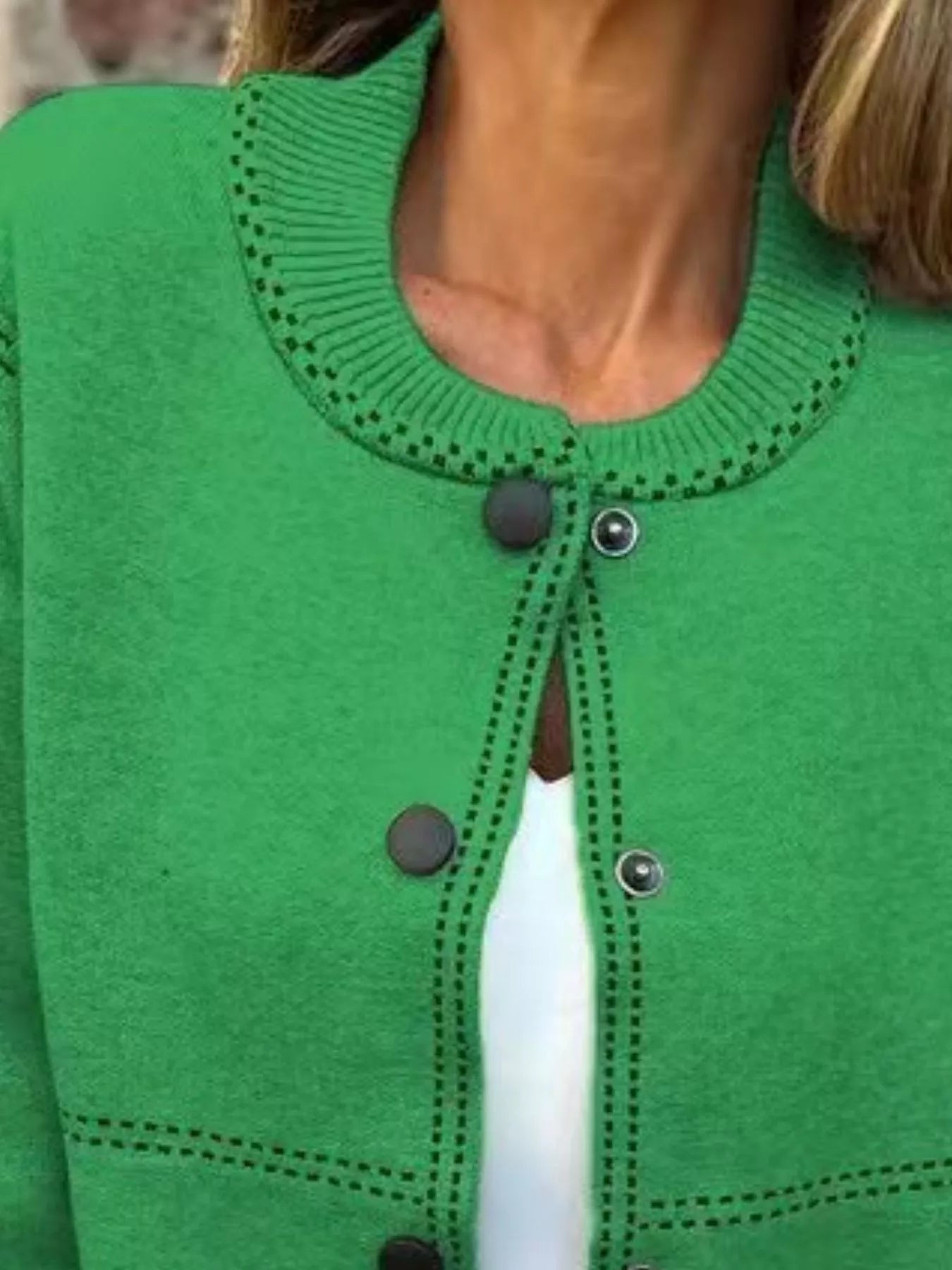 Lifestyle image of product styled for a chic daytime look