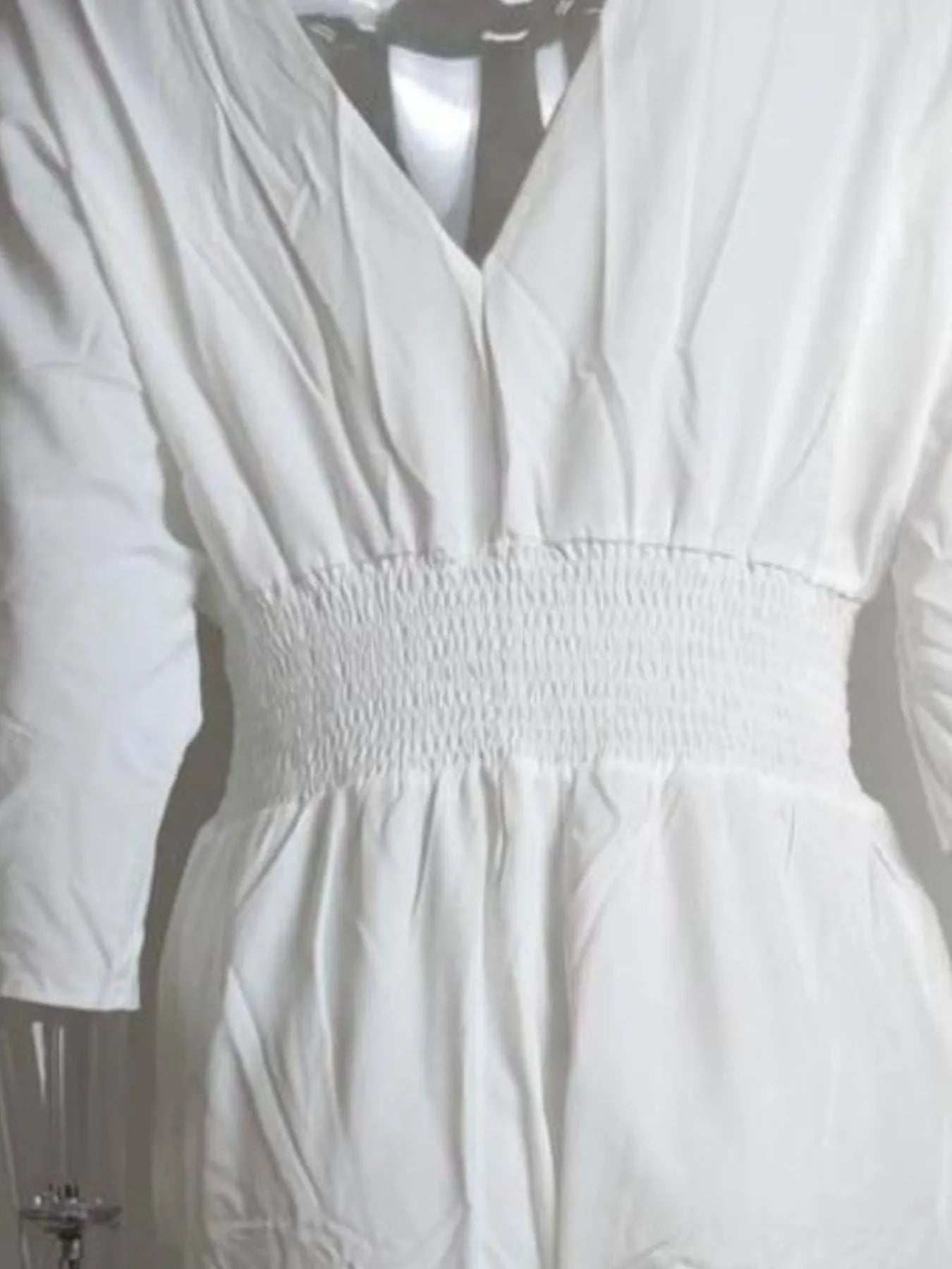 Full Size Wide - Leg Wrap Jumpsuit with Kimono Sleeves Plus Size - Rochelle's House LLC