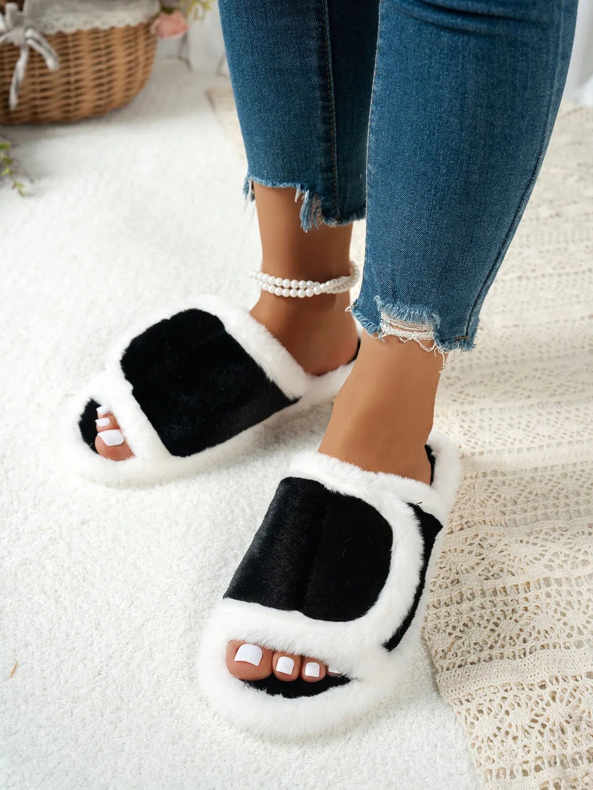 Lifestyle image of product styled for a chic daytime look