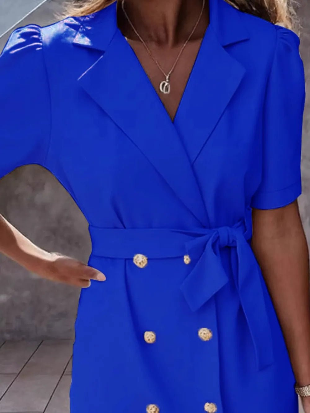 Lifestyle image of product styled for a chic daytime look