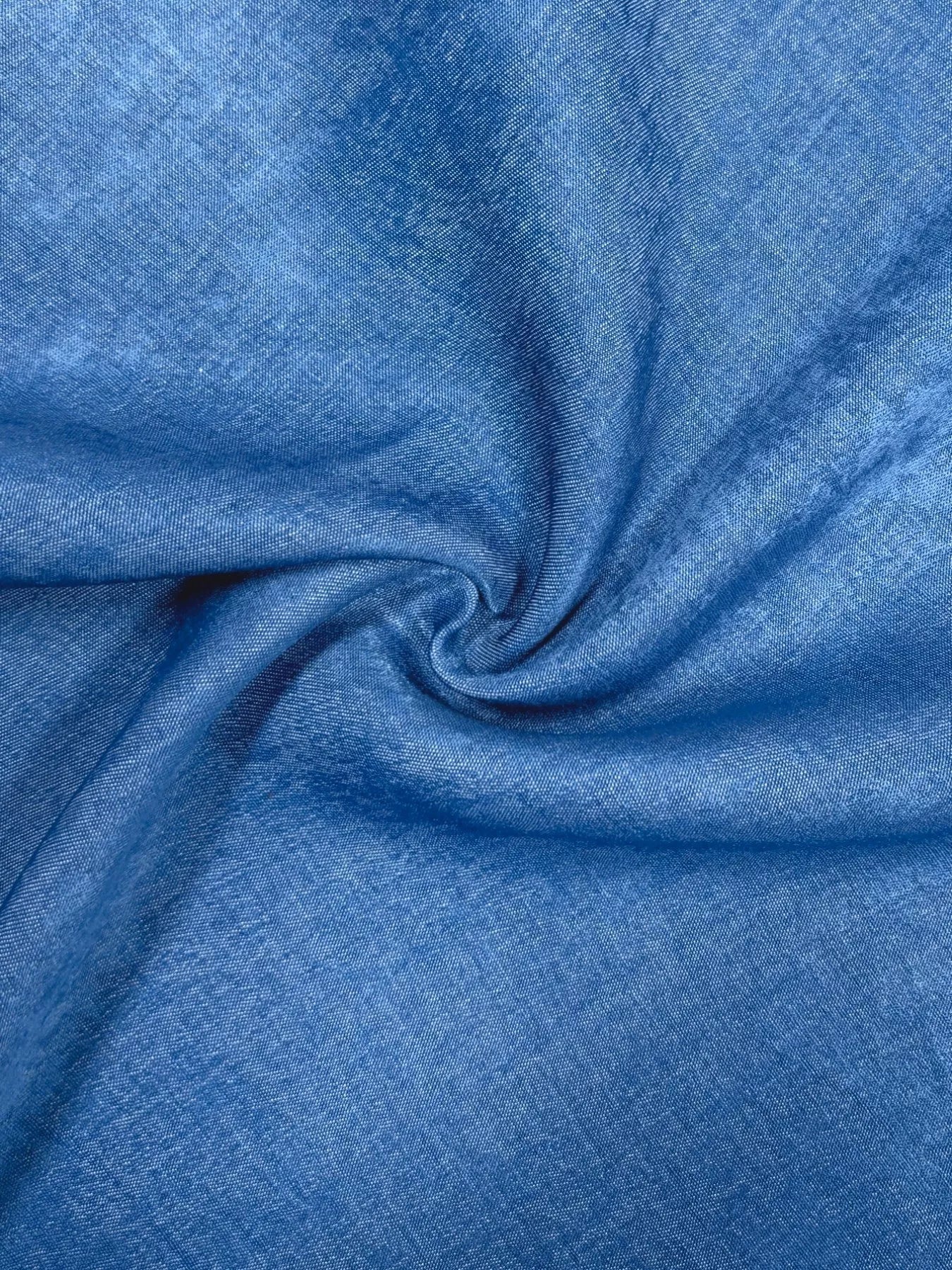 Plus Size Collared Neck Half Button Blouse - Rochelle's House LLC