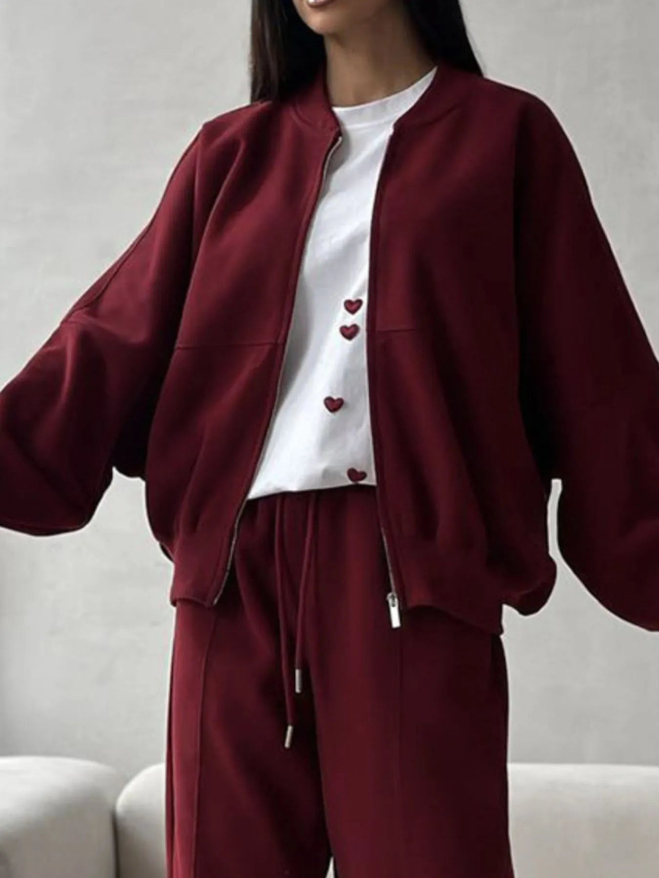 Lifestyle image of product styled for a chic daytime look