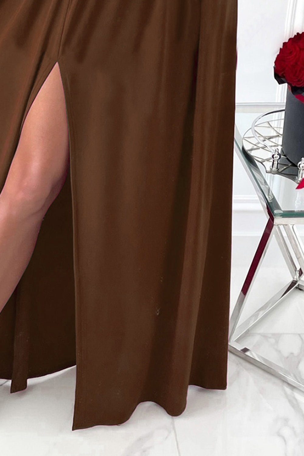 Lifestyle image of product styled for a chic daytime look