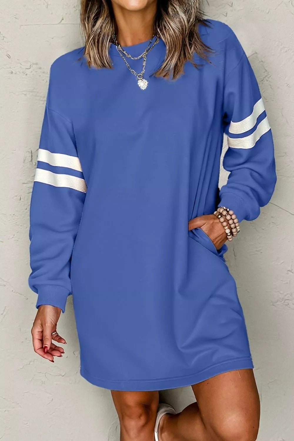 Lifestyle image of product styled for a chic daytime look