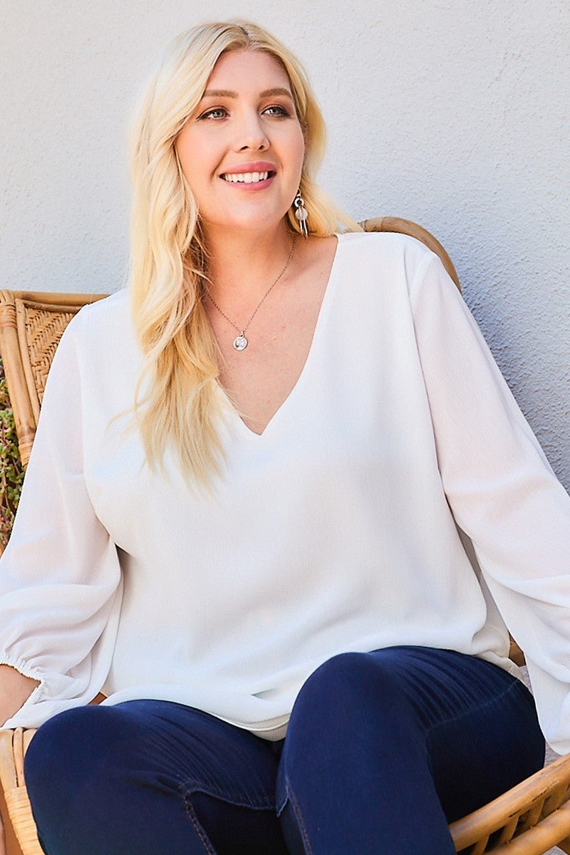 Side view of product highlighting flattering shape and movement