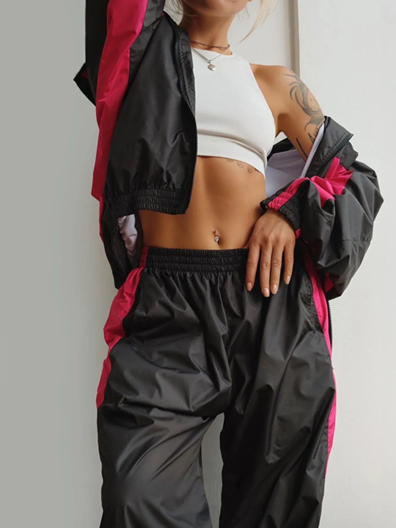 Lifestyle image of product styled for a chic daytime look