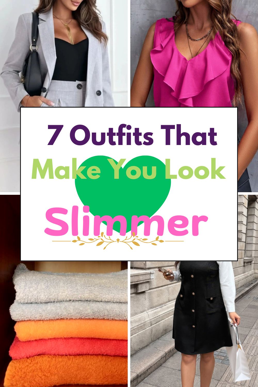 7 Outfits That Make You Look Slimmer - Rochelle's House LLC
