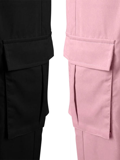2 Piece Elastic Waist Cargo Pants - Rochelle's House LLC
