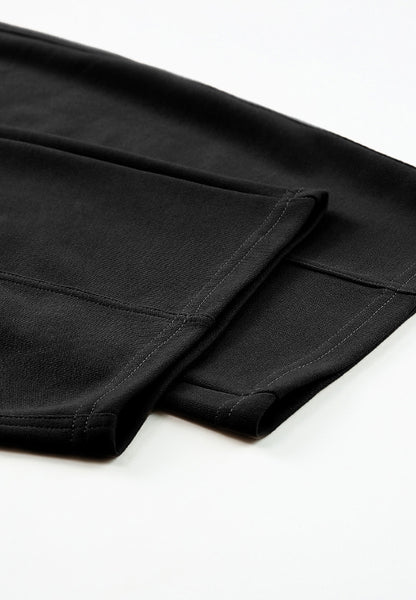 Elastic Waist Sweatpants with Pockets