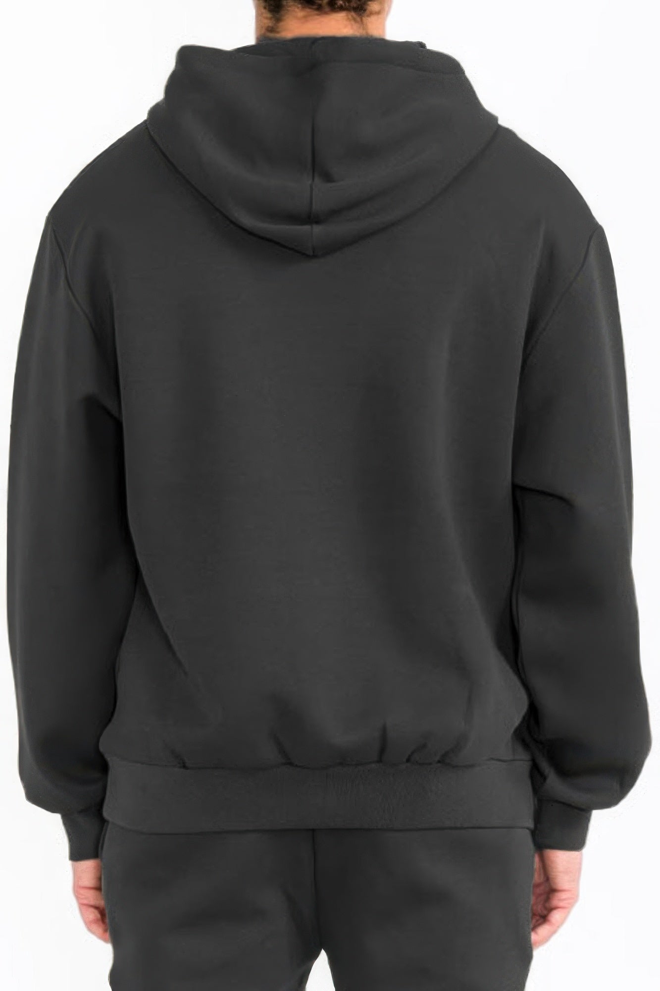 Mens Solid Tech Fleece Hoodie