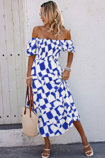 Back view of product with easy, flowy drape