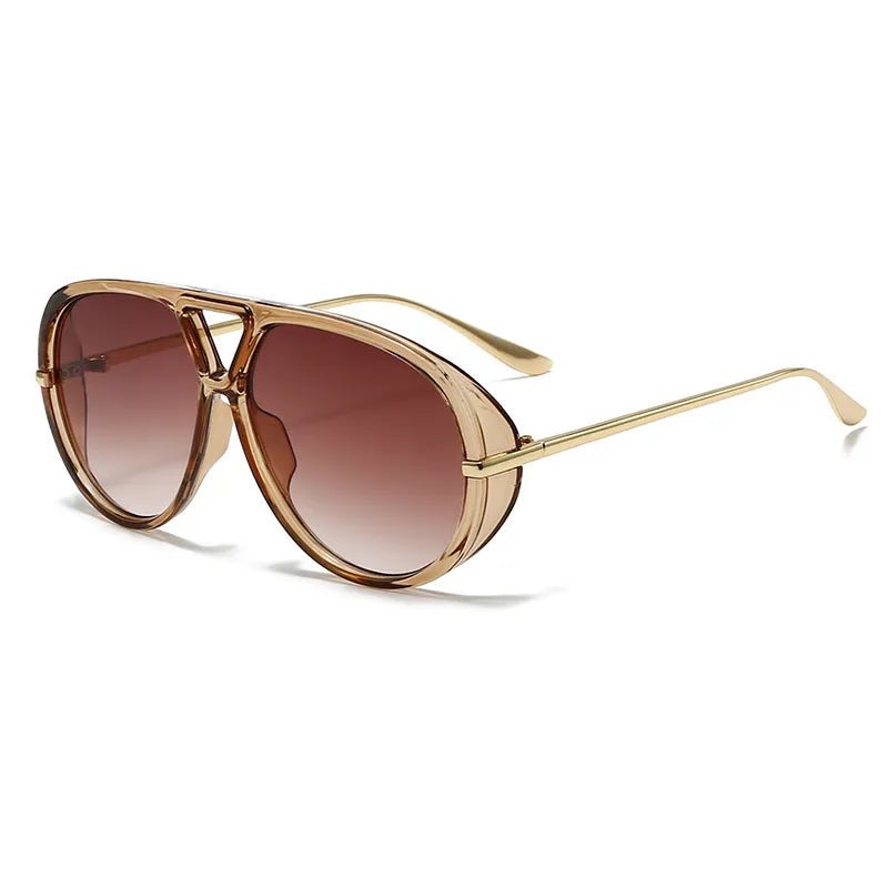 Aviator Fashion Sunglasses with Yellow Tinted Lenses - Rochelle's House LLC