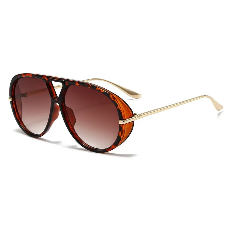 Aviator Fashion Sunglasses with Yellow Tinted Lenses - Rochelle's House LLC