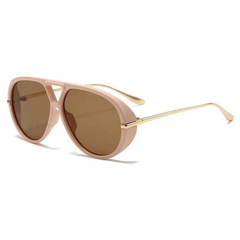 Aviator Fashion Sunglasses with Yellow Tinted Lenses - Rochelle's House LLC