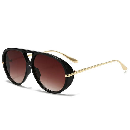 Aviator Fashion Sunglasses with Yellow Tinted Lenses - Rochelle's House LLC