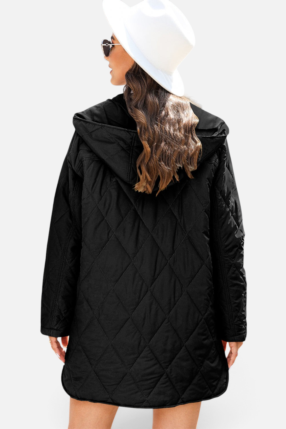 Lifestyle image of product styled for a chic daytime look