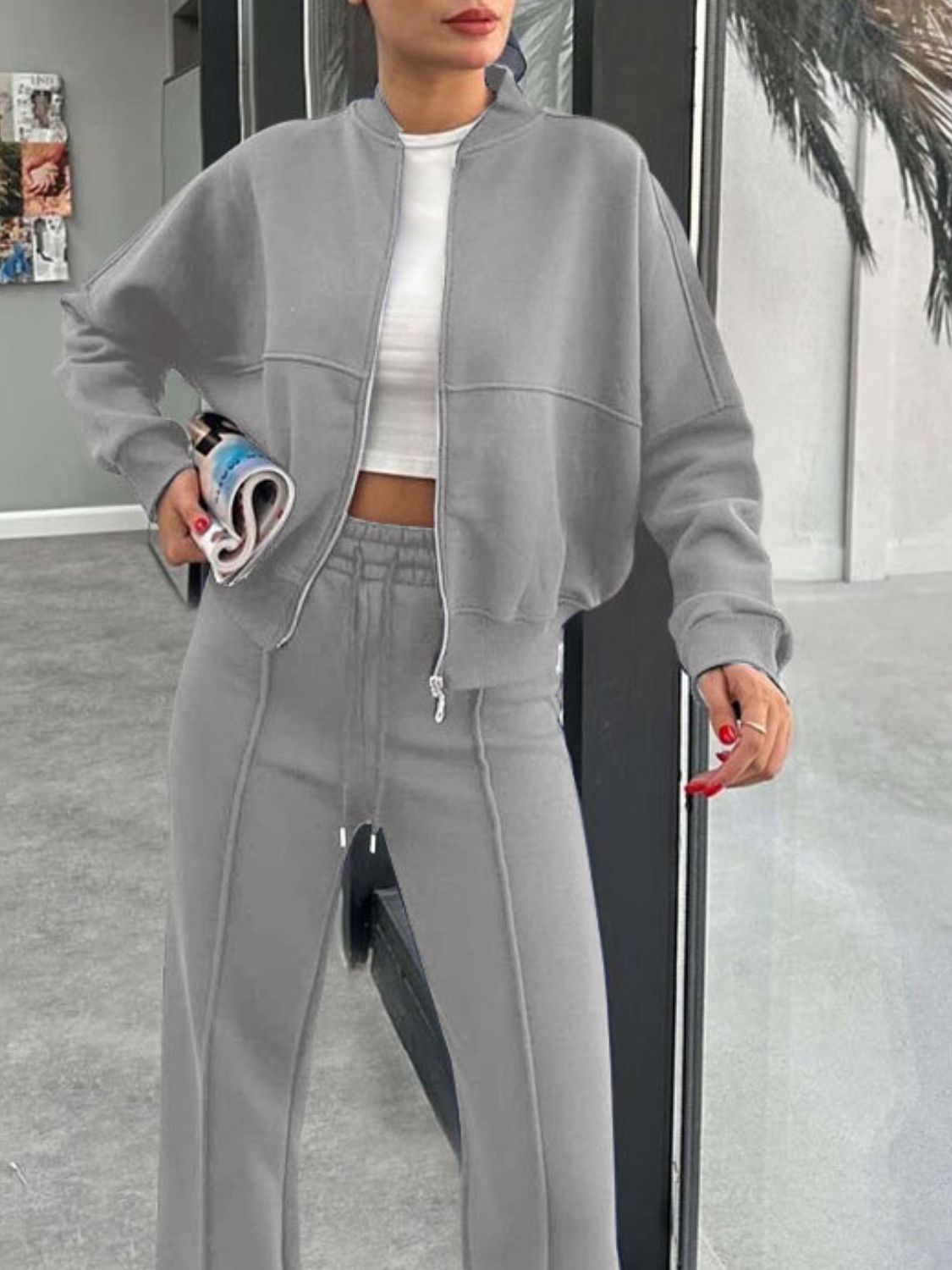 Lifestyle image of product styled for a chic daytime look