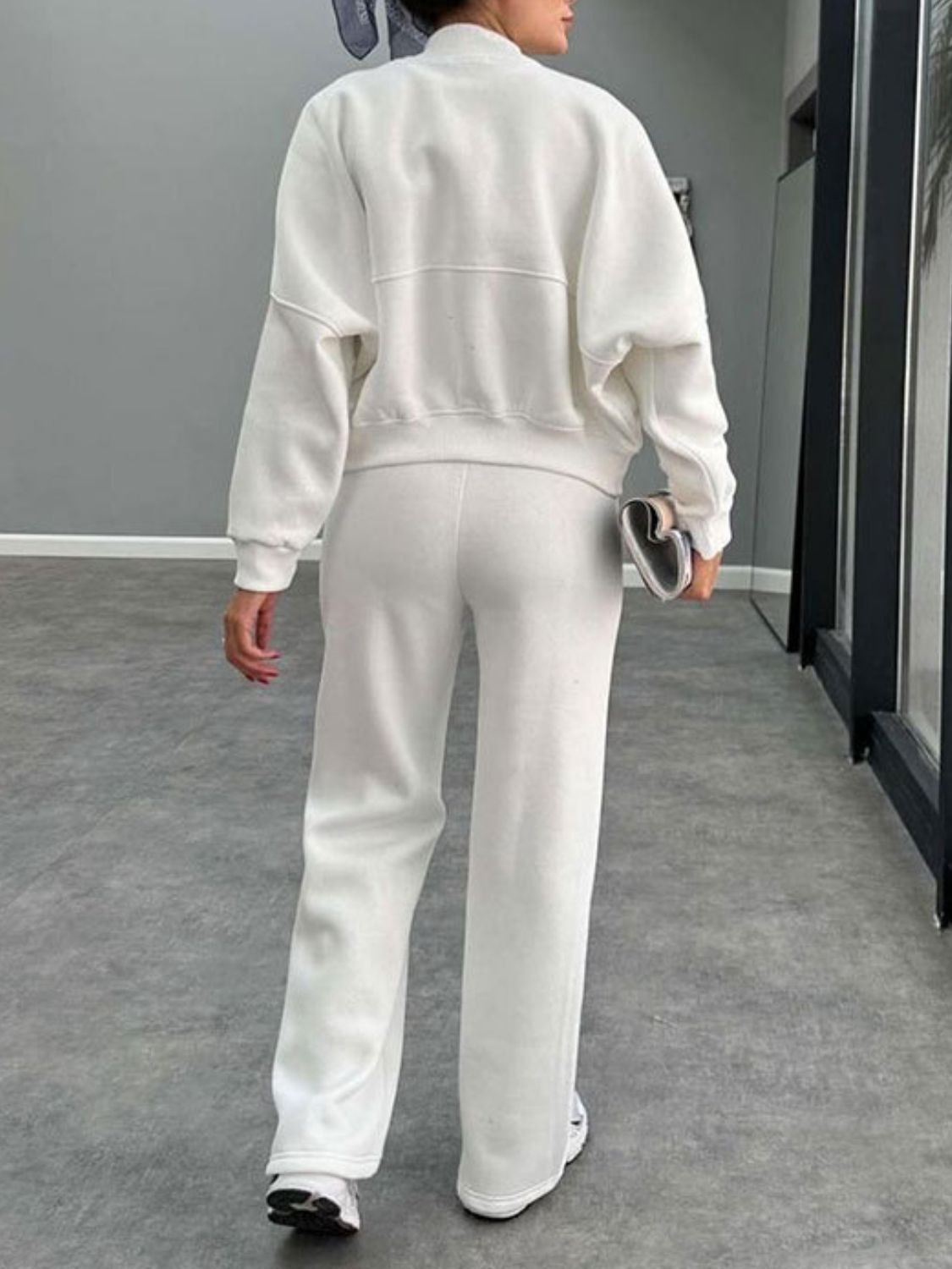 Lifestyle image of product styled for a chic daytime look