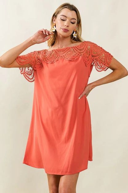 Back view of product with easy, flowy drape