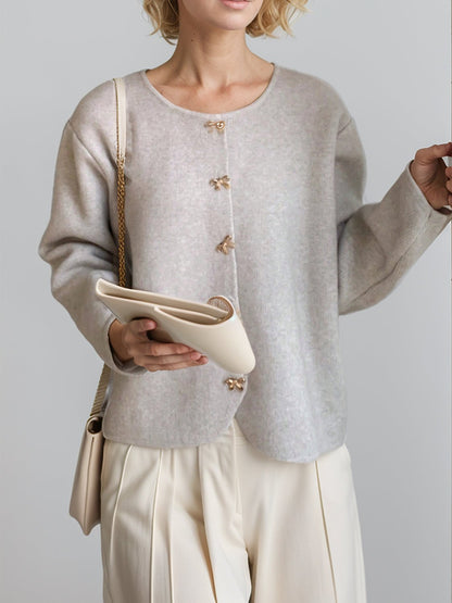 Lifestyle image of product styled for a chic daytime look