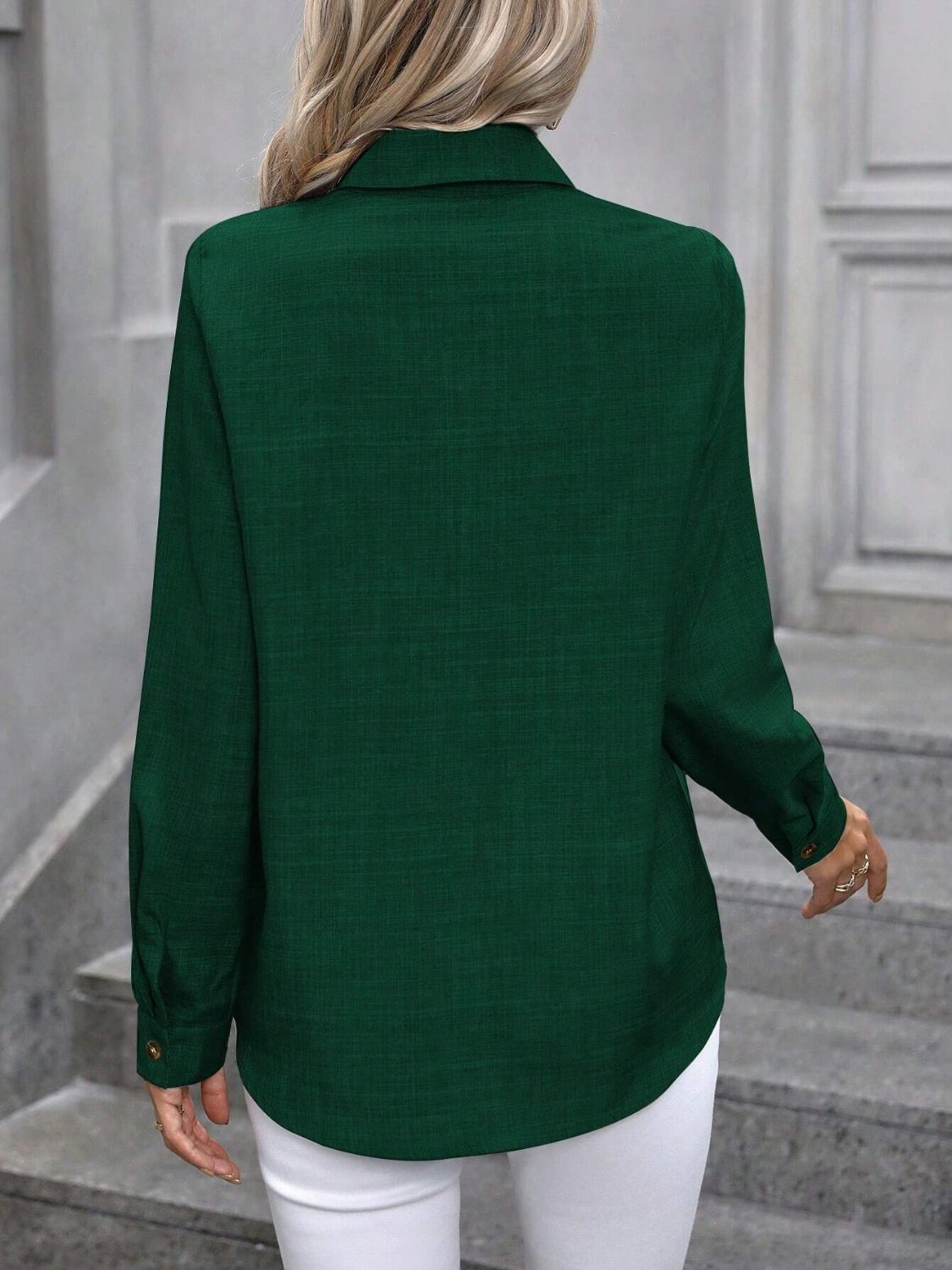 Lifestyle image of product styled for a chic daytime look