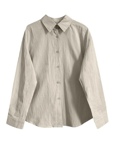 Button Up Long Sleeve Shirt - Rochelle's House LLC