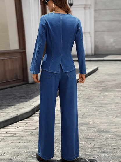 Lifestyle image of product styled for a chic daytime look