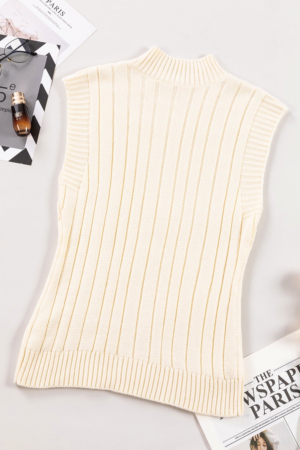 Lifestyle image of product styled for a chic daytime look