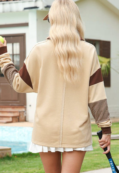 Lifestyle image of product styled for a chic daytime look