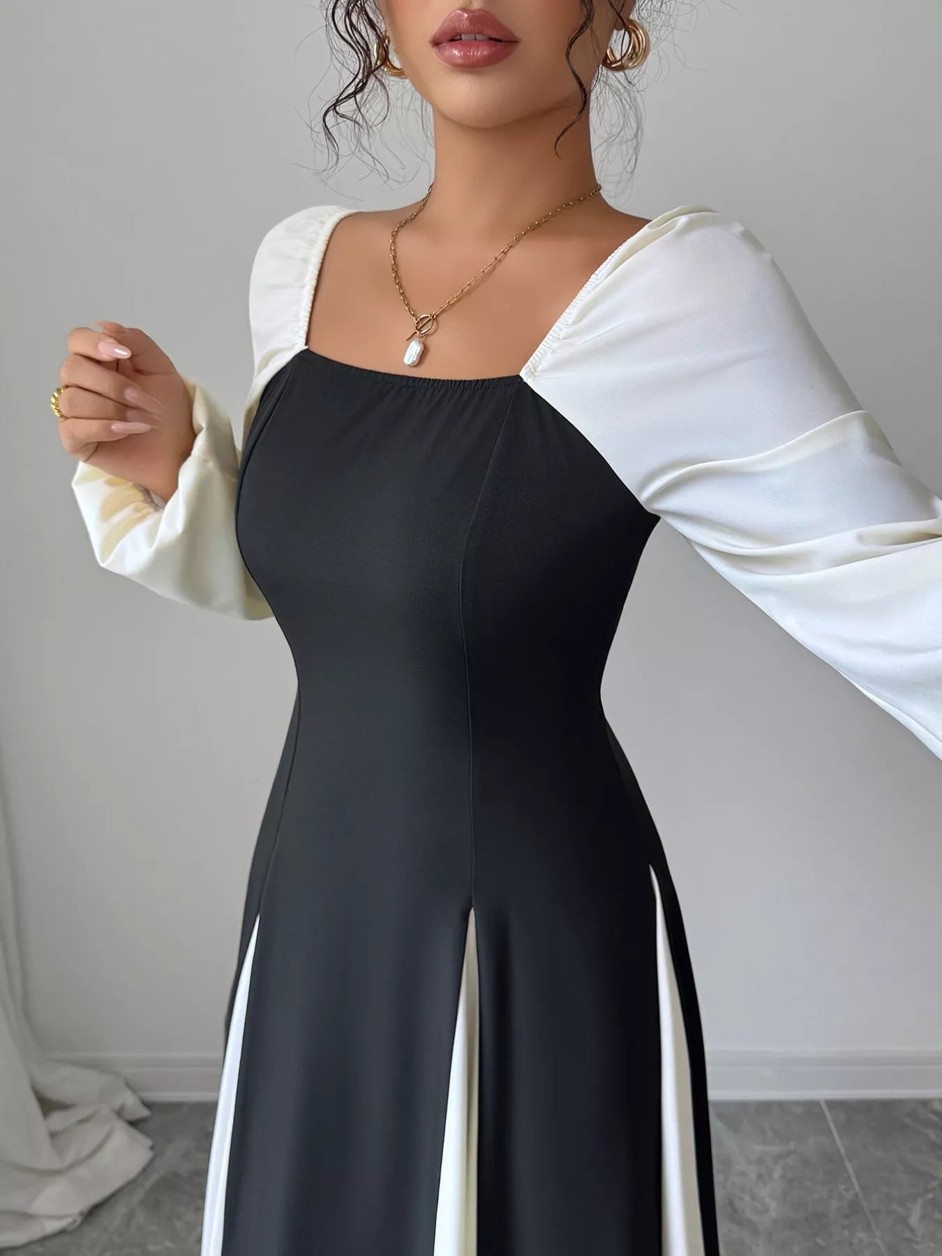 Lifestyle image of product styled for a chic daytime look