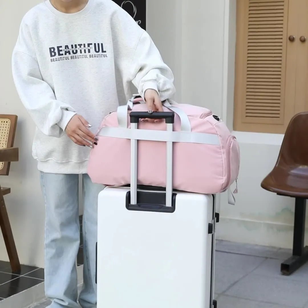 Back view of product with easy, flowy drape