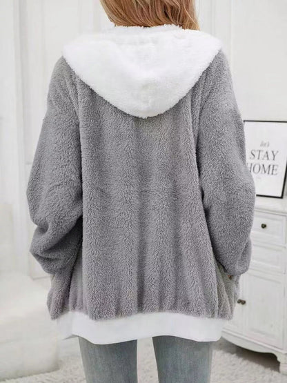 Cozy Fleece Zip - Up Outerwear - Rochelle's House LLC