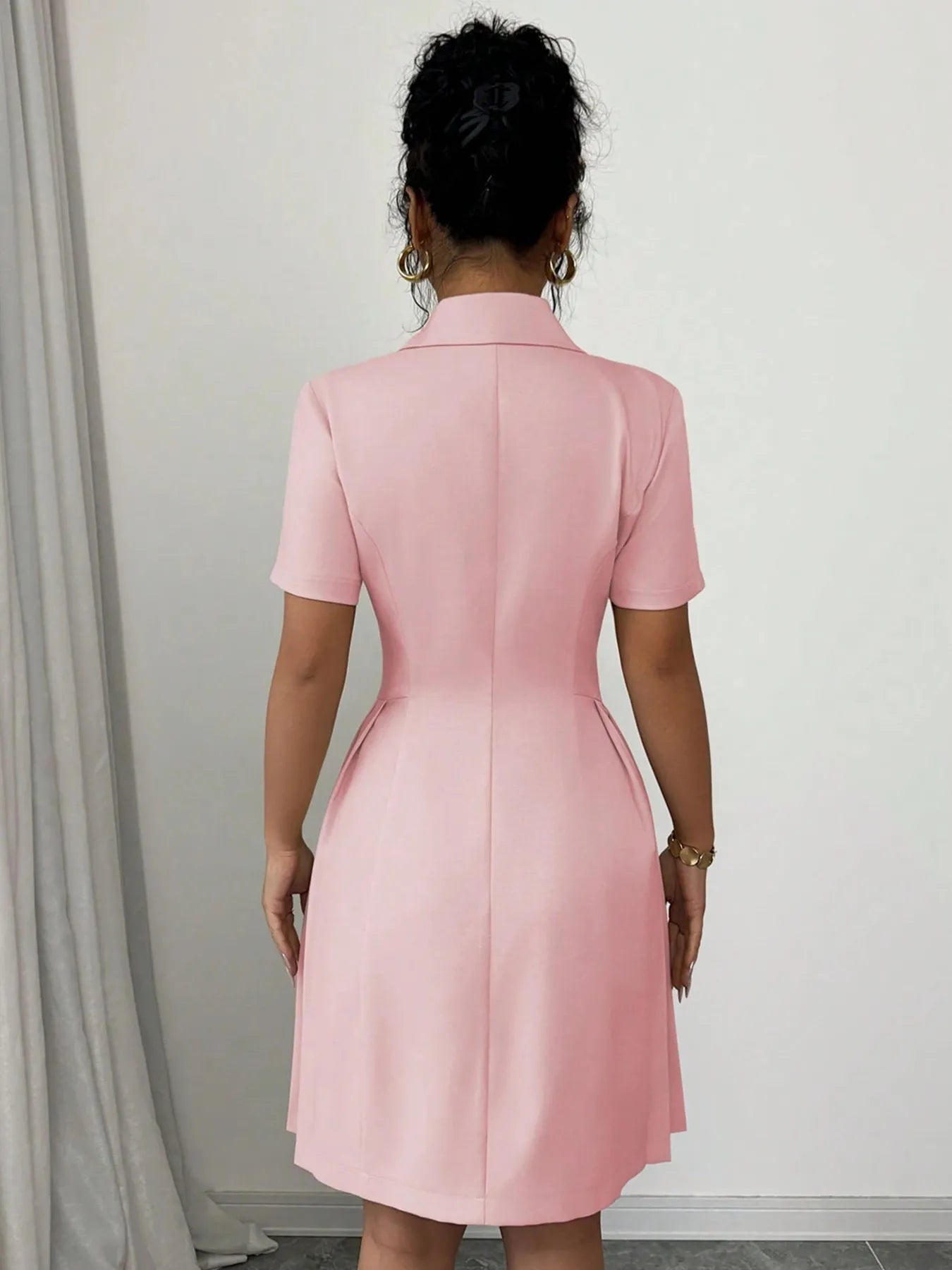 Lifestyle image of product styled for a chic daytime look