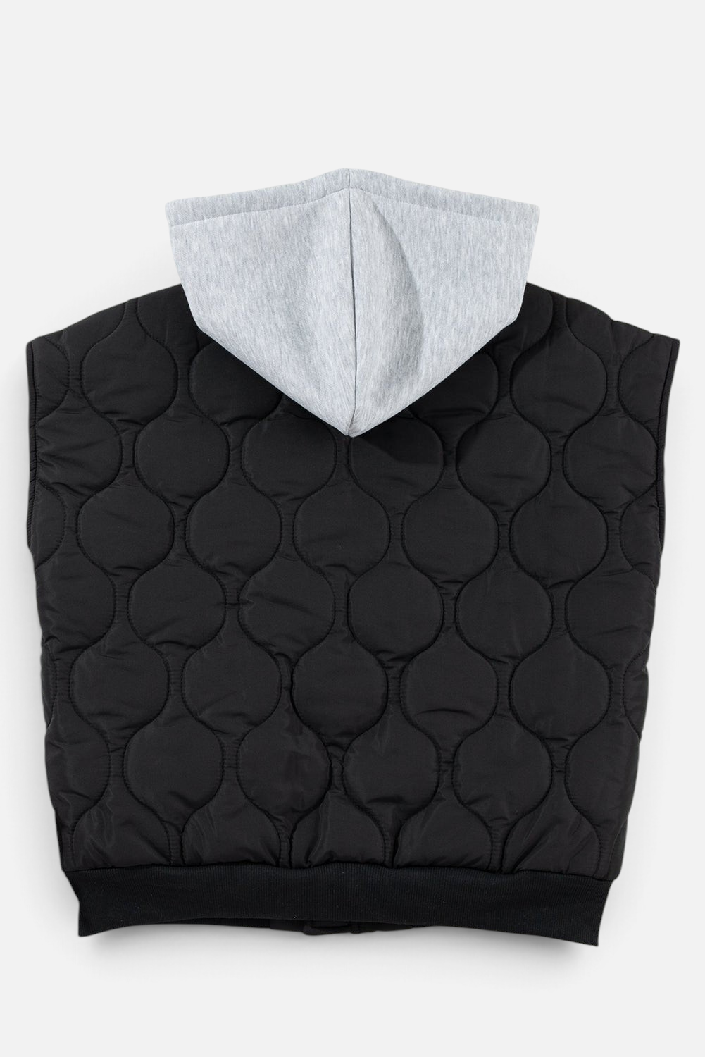 Drawstring Zip Up Hooded Vest Coat - Rochelle's House LLC
