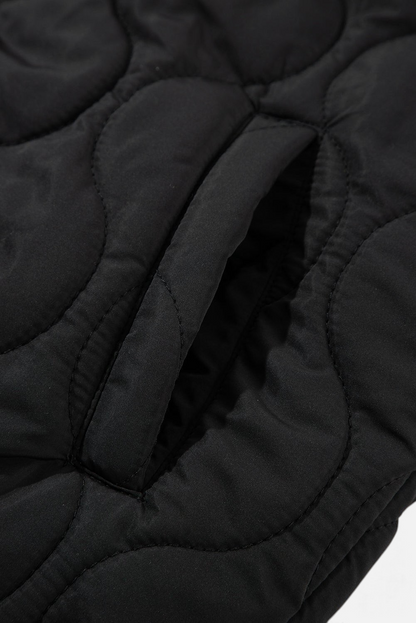 Drawstring Zip Up Hooded Vest Coat - Rochelle's House LLC