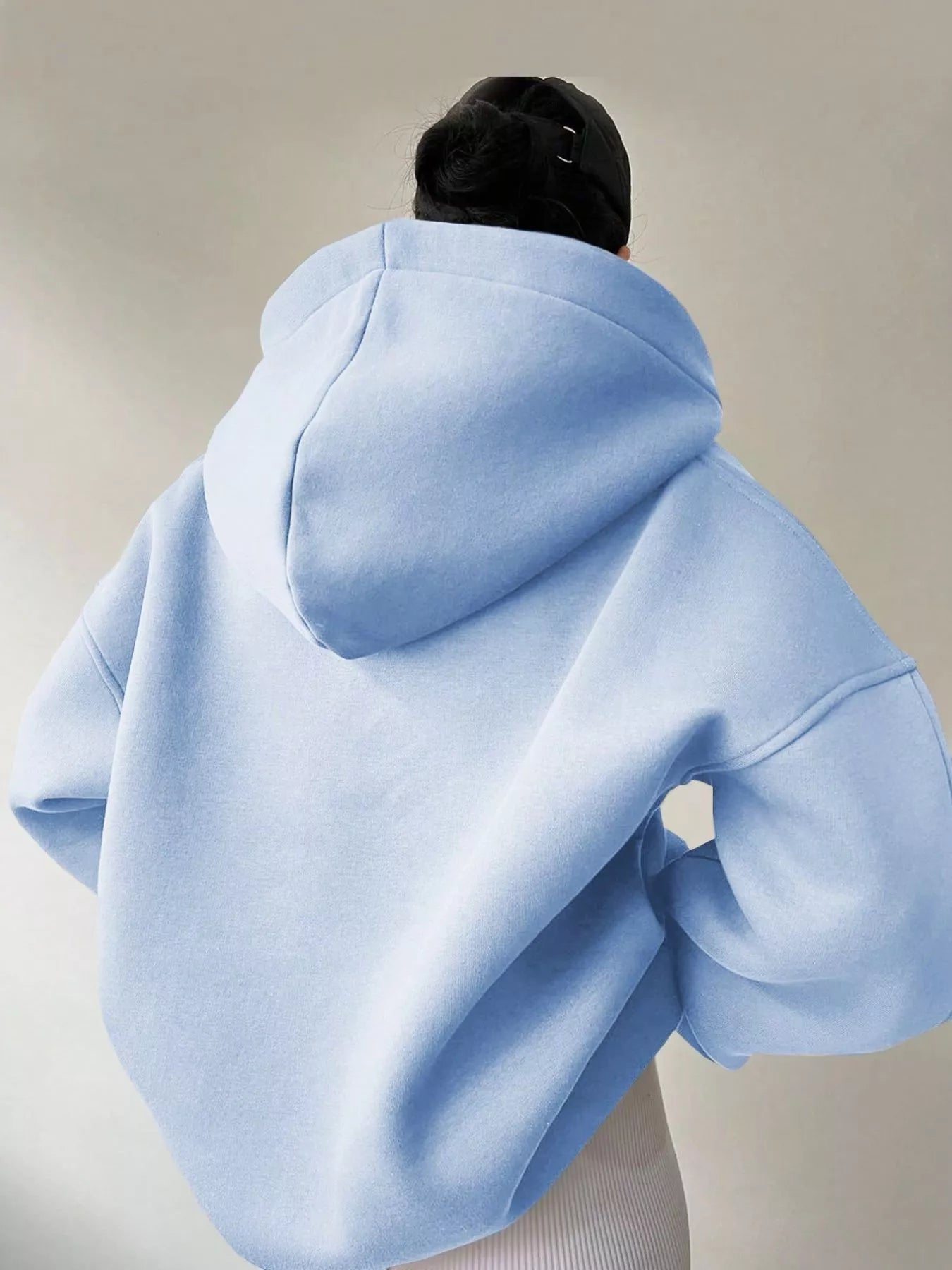 Dropped Shoulder Long Sleeve Sweatshirt - Rochelle's House LLC