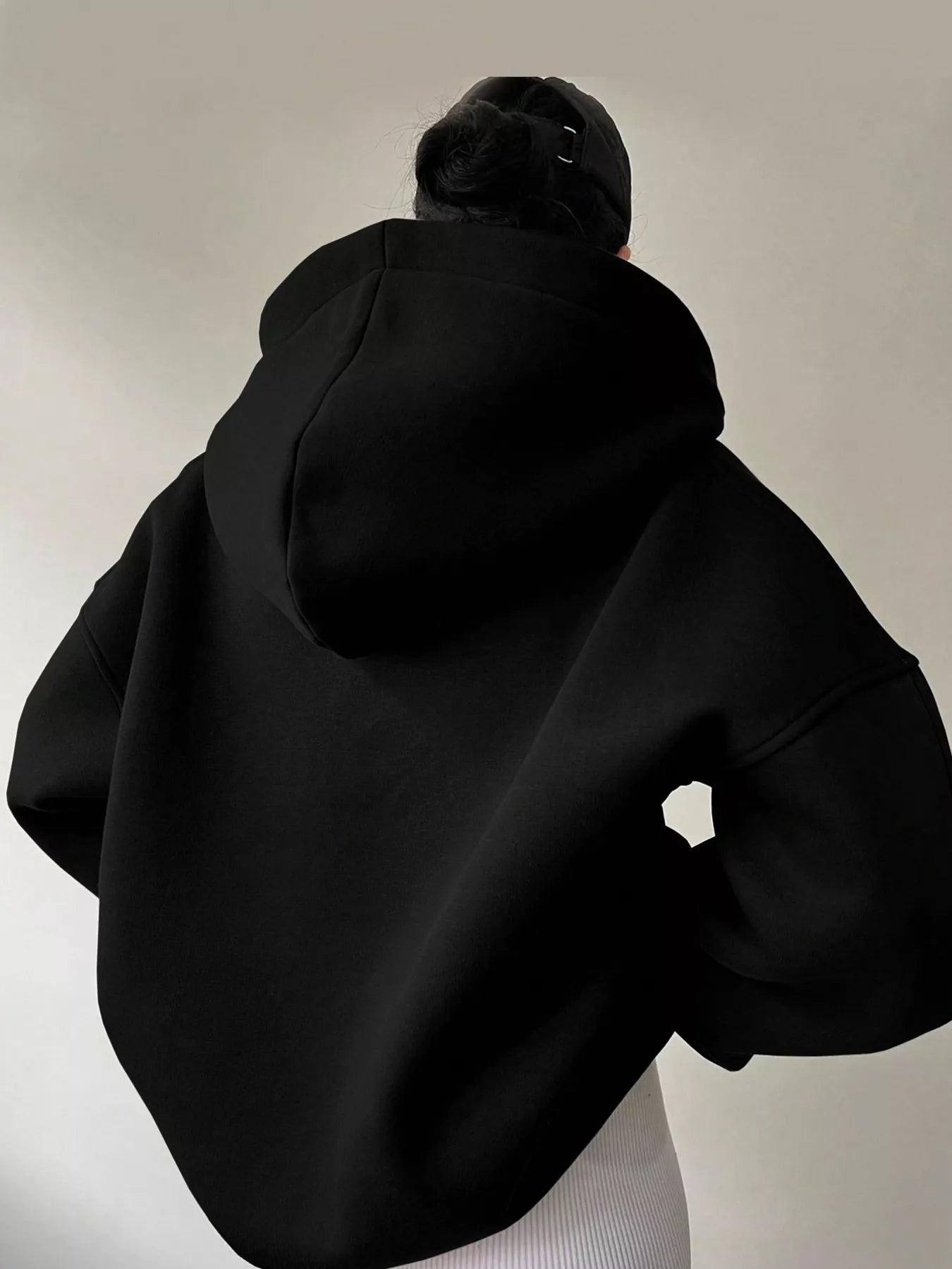 Dropped Shoulder Long Sleeve Sweatshirt - Rochelle's House LLC