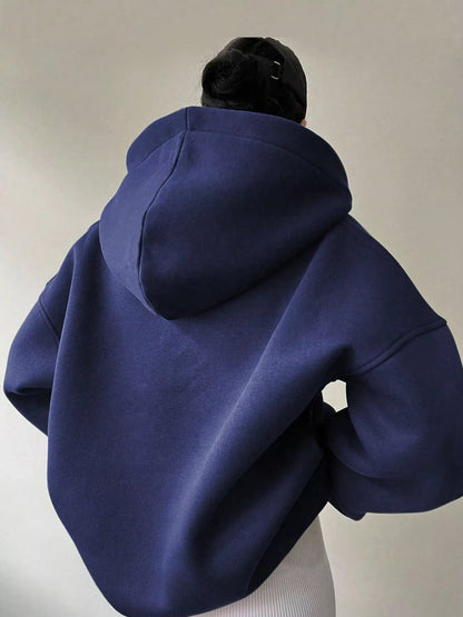 Dropped Shoulder Long Sleeve Sweatshirt - Rochelle's House LLC