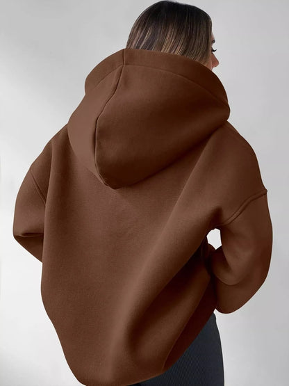 Dropped Shoulder Long Sleeve Sweatshirt - Rochelle's House LLC