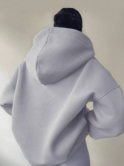 Dropped Shoulder Long Sleeve Sweatshirt - Rochelle's House LLC