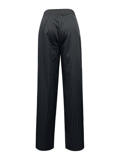 Striped Wide Leg Pants