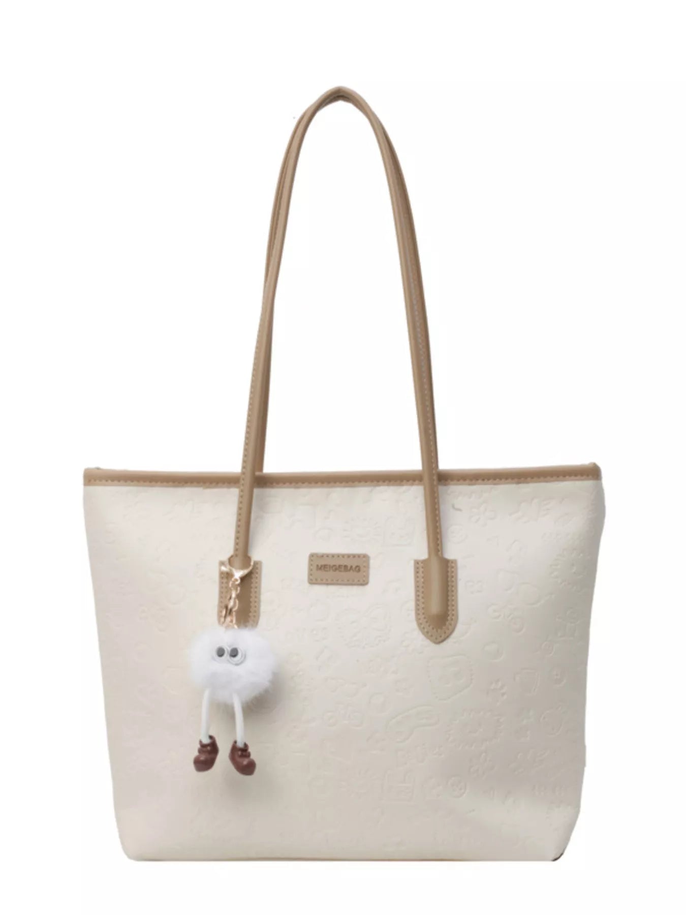 Embossed Pattern Tote Bag - Rochelle's House LLC