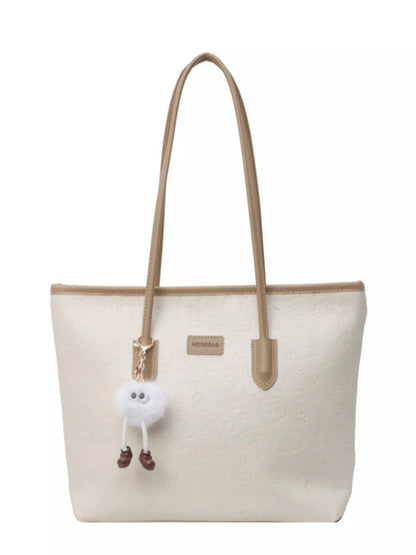 Embossed Pattern Tote Bag - Rochelle's House LLC