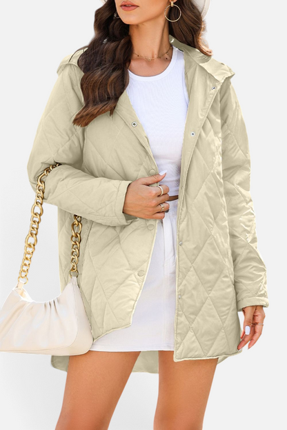Back view of product with easy, flowy drape