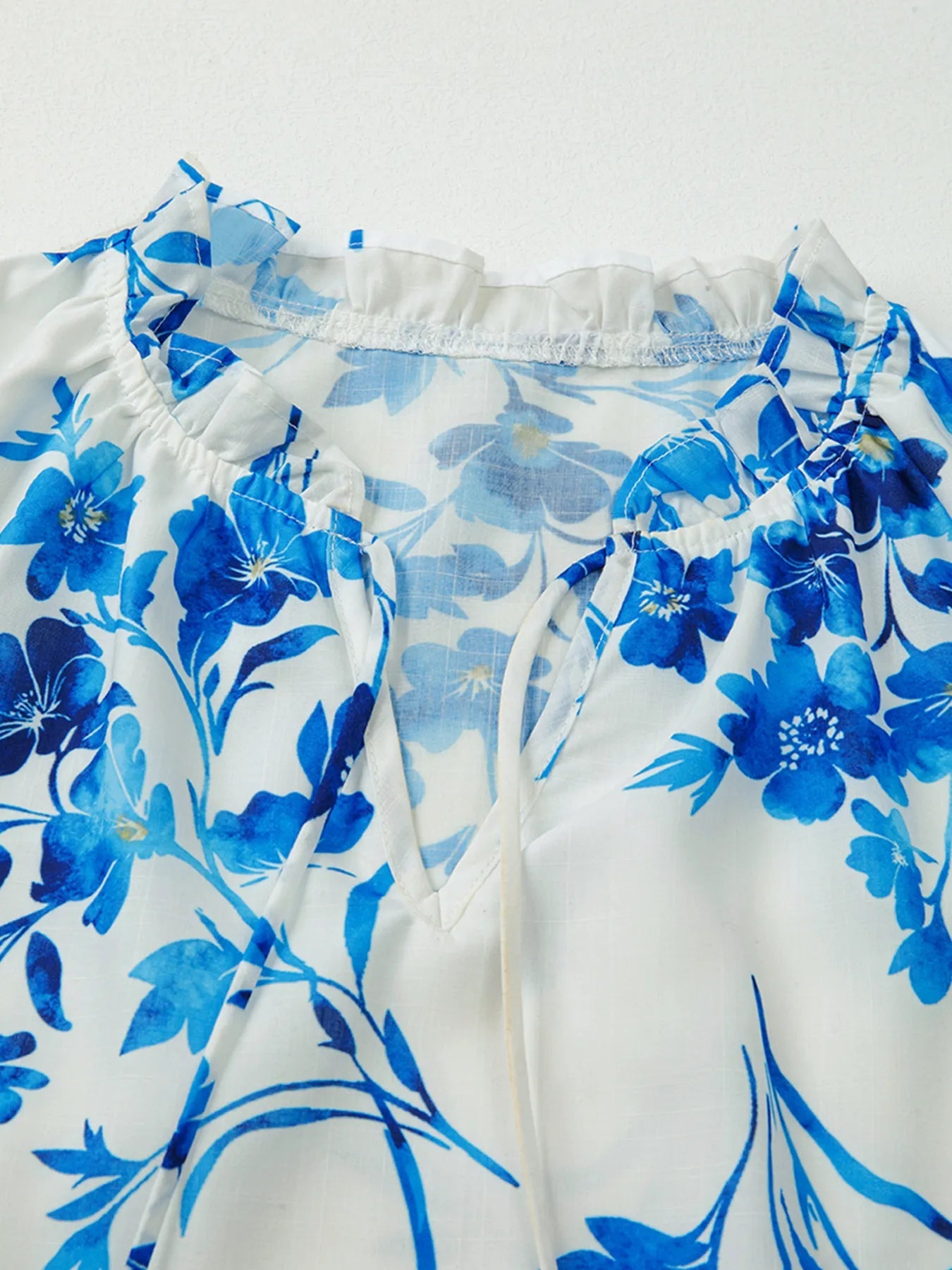 Close-up of product showing fabric texture and finish