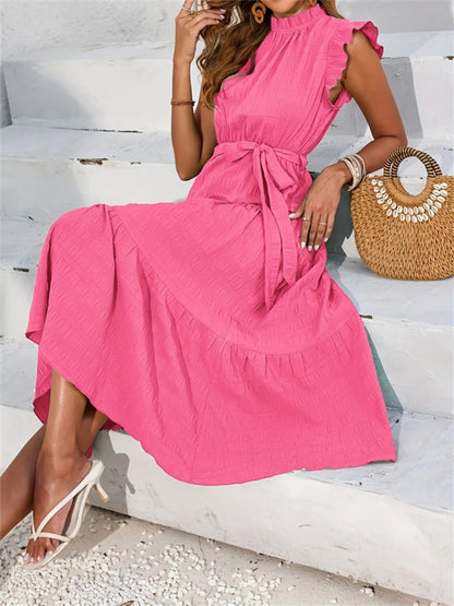 Lifestyle image of product styled for a chic daytime look