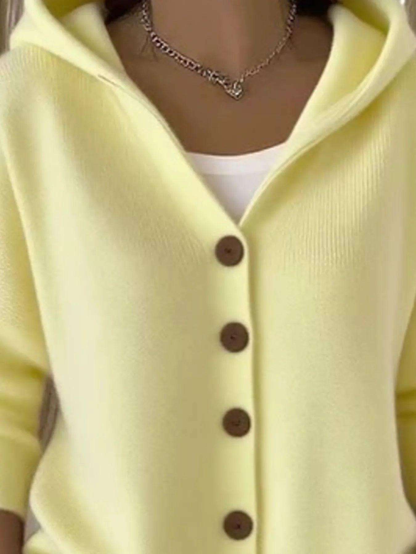 Lifestyle image of product styled for a chic daytime look