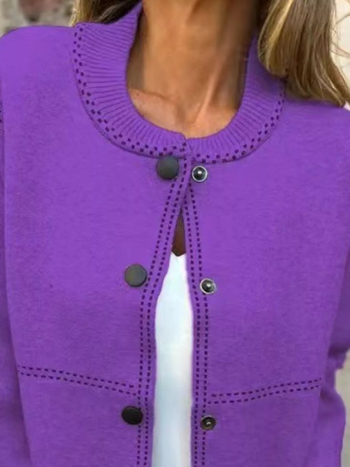 Lifestyle image of product styled for a chic daytime look