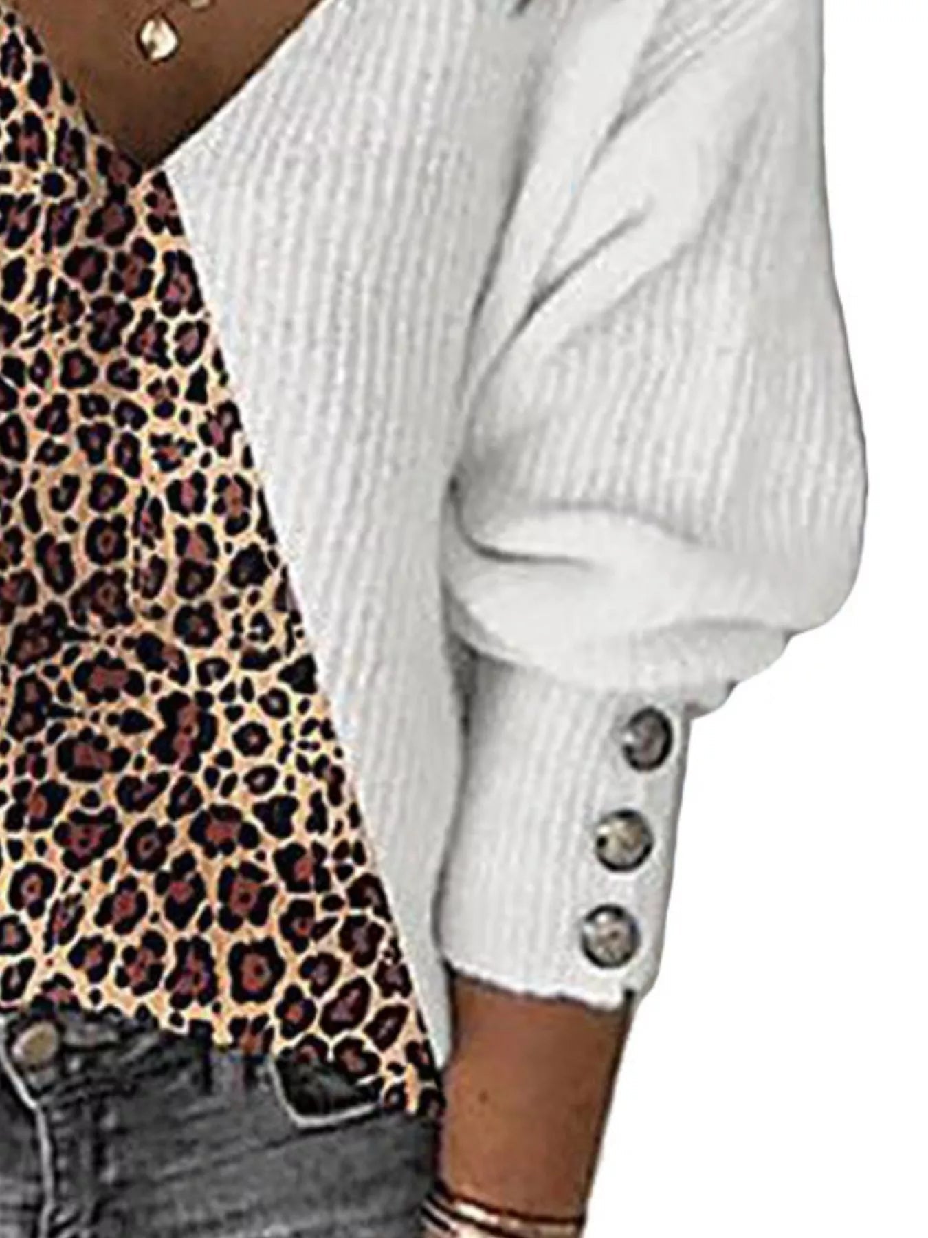 Full Size Color Block Turtleneck Sweater Plus Size - Rochelle's House LLC